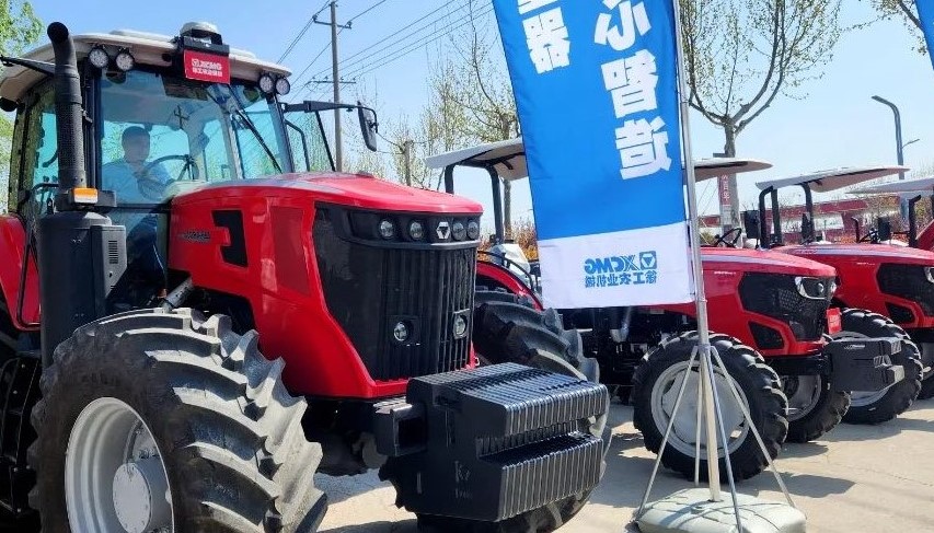 【闪灼中原】五地巡展，w88win优德XT系列2024款拖沓机“亮剑”河南引热潮