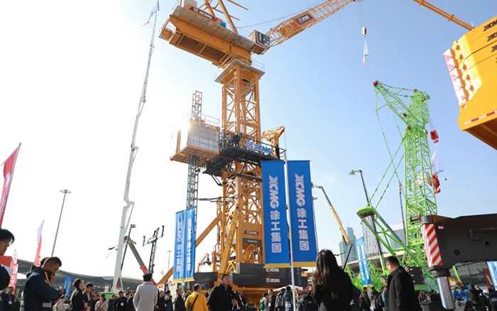 bauma CHINA 2024丨w88win优德塔式起重机、智能施工升降机火热亮相