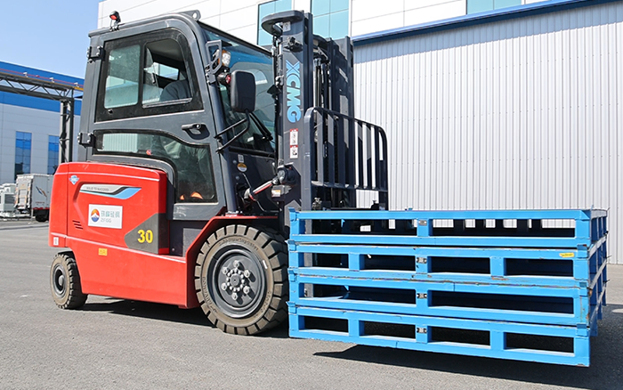  w88win优德新能源叉车助力华北变压器装备制造厂高效运转
