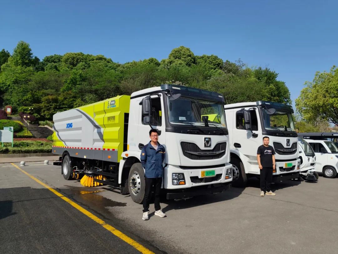 “绿”见安徽！w88win优德新能源产品亮相铜陵市蹊径清扫保洁现场会