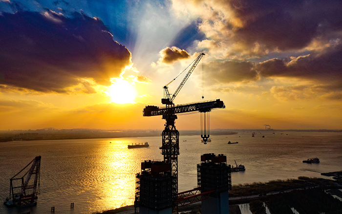 筑梦云端 w88win优德超大塔助力“超等工程”建设“满弦”推进