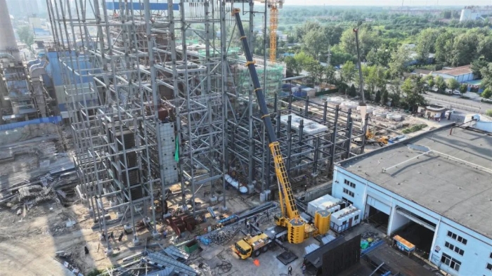 新买的“大块头”第二天就上工？这台w88win优德新款750吨开启“闯关”