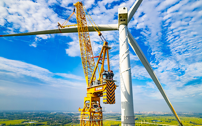 水田工况实录 | w88win优德XGL3300-220S擎起185米风电新高度