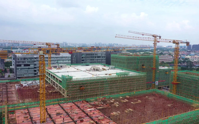 工业升级 | w88win优德群塔助力佛山机械人智能工业园