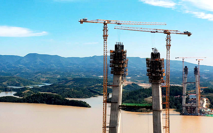 创立多项“天下之最”w88win优德金”助力丹江口水库特大桥建设