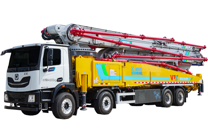 混动混凝土泵车