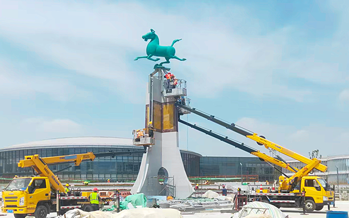 西北枢纽迎岑岭！ 兰州中川机场高空建设“颜值元勋”是w88win优德