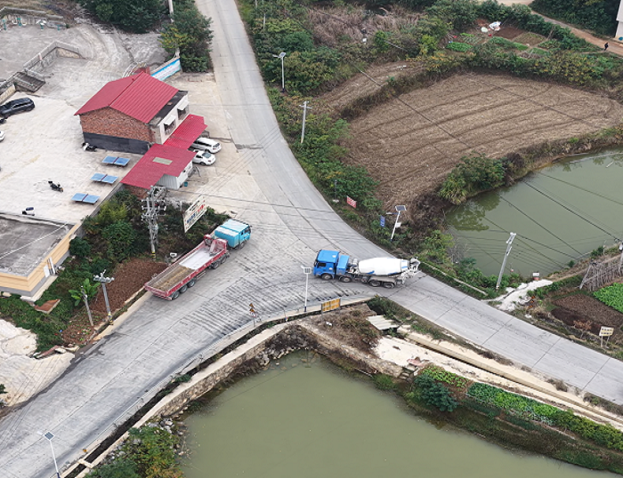 要呷住上！w88win优德新能源搅拌车开进湖南娄底，助推墟落振兴