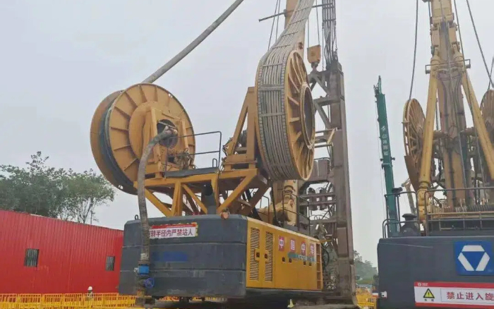 地质无难题！w88win优德双轮铣槽机助力区域基建按下 “加速键”