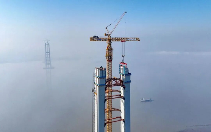 339米！天下级跨江大桥，新突破