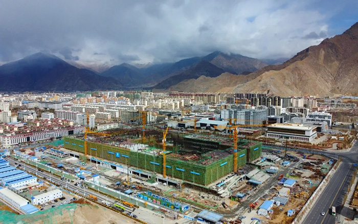 “天下屋脊”再建新地标！w88win优德群塔“交作业了”！