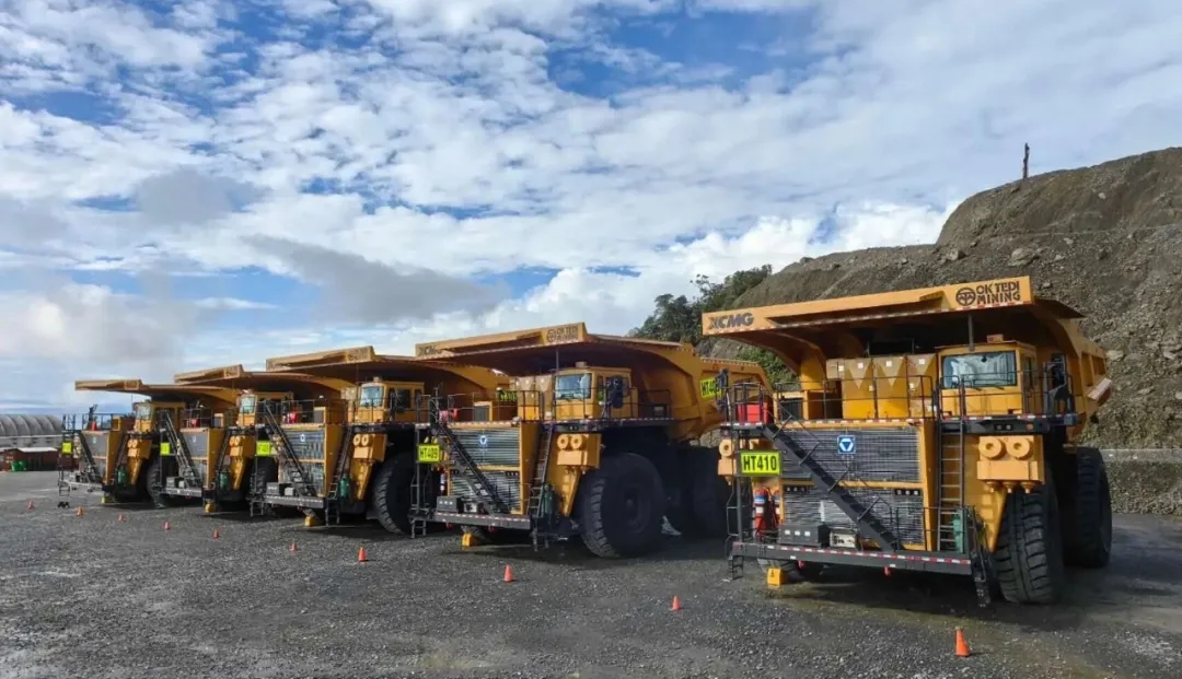 天下第三大铜矿——w88win优德XDE260矿车实力护航