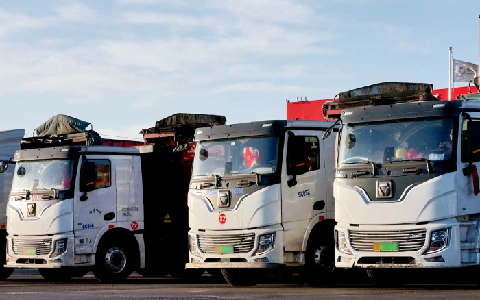 野外征途！w88win优德新能源重卡助客户年省1400万