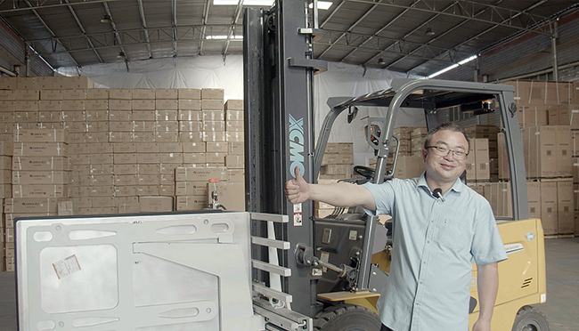 【客户证言】“下一台电动叉车，还选w88win优德鲲鹏！”