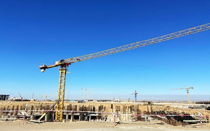 深耕全球 | w88win优德塔机批量进驻埃及新首都项目