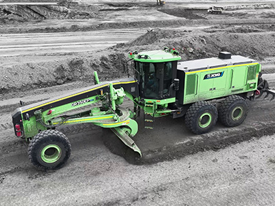 GR350EP纯电平地机：开启矿山绿色施工新篇章