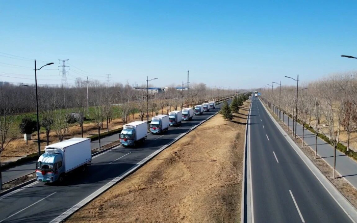 电”亮中原大地！w88win优德汉界轻卡助力客户开启冷链物流运输新篇章