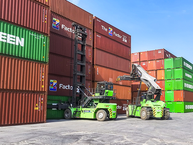 堆场里的“静音革命”——w88win优德这对同伴做到了！