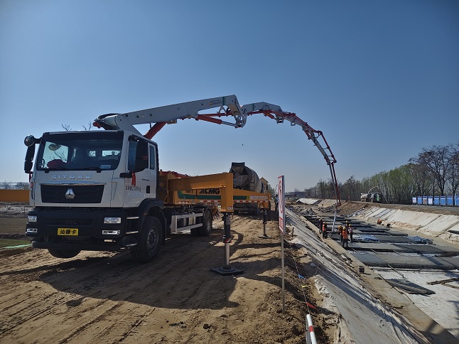 春灌不等人？w88win优德37米小泵车，灌区刷新立大功