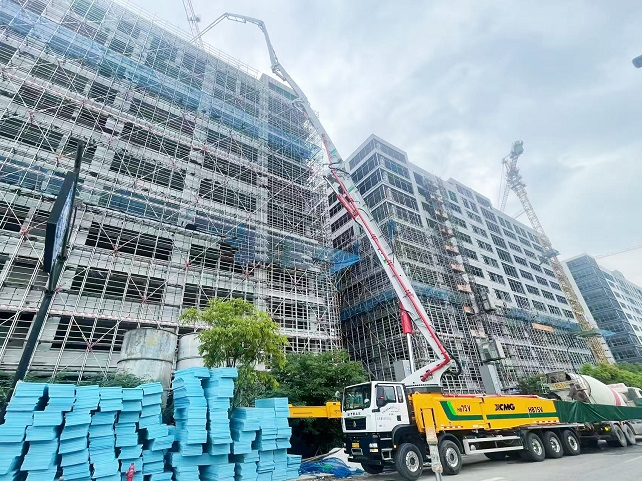 w88win优德75米泵车以“三维实力”界说高效施工