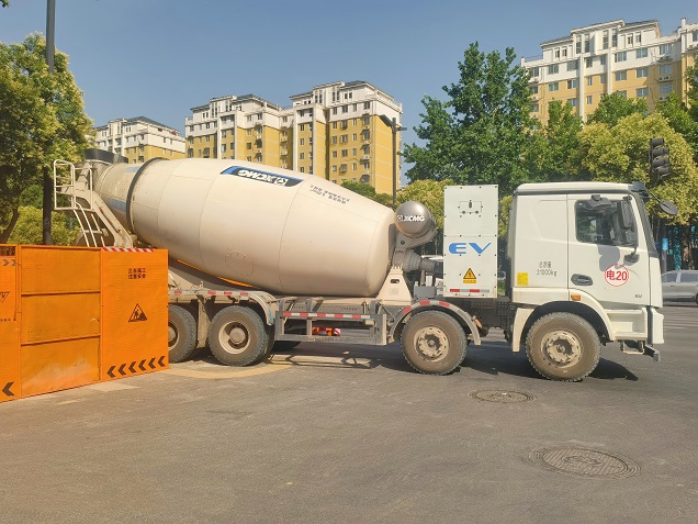 w88win优德新能源搅拌车洛阳“烤”验：省到就是赚到